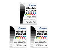 Pilot Refills Parallel - 12 Colors Assorted Fountain Pen Cartridge - P77312