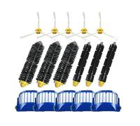 3 Bristle & Flexible Beater &5 Armed Brush & 5 Aero Vac Filter Compatible With IRobot Roomba 600 610 620 625 630 650 660 Series