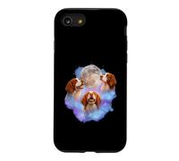 3 Brittany Spaniels Howling at Moon - American Brittany Case for iPhone SE (2020) / 7/8
