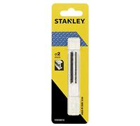 Stanley HSS-R Metal Drill Bit 2mm 49mm Pack of 3