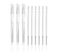 3 Brow Pencils, 6 Refills, Microbladed Brow Pencil, White Gel Pen, Brow Drawing Pen, Skin Marker, Brow Contour, Brow Mapping Markers, Brow Drawing Pen Template