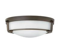 3 Bulb Flush Light Light Low Ceiling Olde Bronze LED E27 60W Bulb