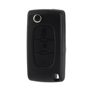 3 Button Car Remote Flip Key Fob Case Blade Cover Shell Fit for C3 C4 C5 C6 , Durable ABS Plastic with CNC Carving, Ideal Replacement for Broken Buttons or Worn Housing Shell