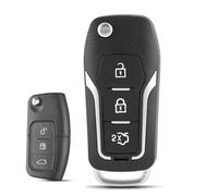 3 Button Modified Flip Folding car Key Fob Case Cover for Ford Fiesta Focus mondeo C Max S Max Galaxy Mondeo MK4 Kuga Key Case For Ford Key Case Replacement