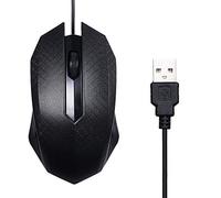 3-Button USB Optical Wired with 1 1M Cord Hyper-Fast Scroll Professional Quick-Response Button Ergonomic Design Long Life Span 1600 DPI Plug and Play for Office Working Compatible Windows 7 8 10 XP Ma
