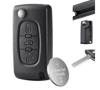 3 Buttons Citroen C3 Picasso CE0523 Dispatch Van Key Peugeot Expert Partner Key Shell Toyota Proace Car key Fiat Scudo Key Fob CR1620 Battery HU83Blade