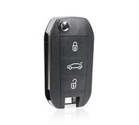 3 Buttons Flip Car Key Case For Citroen C3 C5 C6 C8 Catus Remote Key Shell Cover VA2 Blade