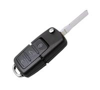 3 Buttons Flip Folding Remote Key Case Hidden Safe Compartment, Auto Stash Car Key Keyring Pill Box for Secret Storage and Car Safety
