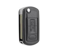 3 Buttons For Range Rover Key Fob Replacement Flip Key Case Shell For Land Rover Discovery 3 Range Rover Sport Key Cover with HU101 Blade