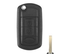 3 Buttons For Range Rover Key Fob Replacement Flip Key Case Shell For Land Rover Discovery 3 Range Rover Sport Key Cover with HU101 Blade