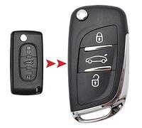 3 Buttons Modified Remote Key Shell For Peugeot 308 207 307 3008 807 Expert Partner For Citroen C2 C3 C4 Fob Case Key Replacement Repair Kit VA2 Blade CE0536