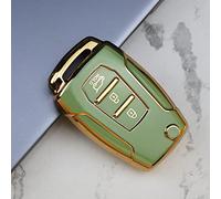 3 Buttons TPU Key Cover Shell Car Key Cover, for SsangYong Kyron 2 Sanka Actyon Korando Tivoli Remote Key Case Keychain