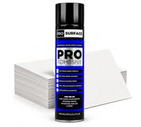 3 Cans Card Spray Adhesive for Craft Card Mount Board Display Presentation Glue - Pro Surface 500ml High Tack Contact Adhesive