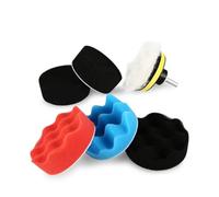 3"Car Waxing Sponge Pad Polishing Kit Auto Detailing Sandpaper Buffing Sanding Disc Polisher Drill Adapter Headlight Restoration(3803)