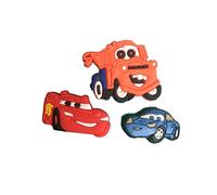 3 Cars - Lightning McQueen, Sally & Mater Shoe Charms For Crocs & Jibbitz Wristbands