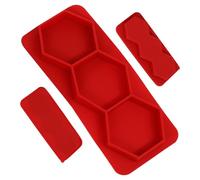 3 Cavity Silicone Mould - Baking Tool, Non-Stick Coating Containers for Sausages, Beef, Fish, Pol