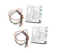 3 Cell 12.6V Battery Management Systems 100A Discharge Capacity Auto Voltages Balance Circuits Protections For Energy Storage Overcharge Overdischarge Short Circuits Protections Bmss