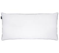 Beliani 3-Chamber Bed Pillow TEIDE High Duck Feathers and Down 40 x 80 cm White, White
