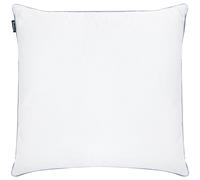 Beliani 3-Chamber Bed Pillow TEIDE Low Duck Feathers and Down 80 x 80 cm White, White