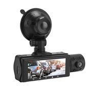 3 Channel Dash Cam WiFi FHD 1080P Car Camera, Front and Rear Inside Dash Camera for Cars, Mini Dashcams with Night Vision, Loop Recording, G-Sensor, 24H Parking Monitor