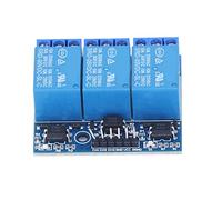 3 Channel Relay Module with Isolated Ocoupler for High/Low e - Control Solutions (5v (3.3V compatible))
