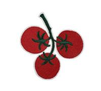3'' Cherry Tomatoes Tomato Vine Italian Cooking Embroidered Iron on Patch