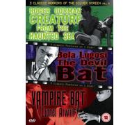 3 Classic Horrors Of The Silver Screen - Vol. 5 - Creature From The Haunted Sea / The Devil Bat / Vampire Bat [DVD]