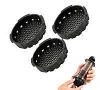 3 Coffee Filter Cap Replacement, No Drip Brewing Filter Cap for Aeropress | Black Coffee and Espresso Maker,Pressure-Actuated Control Flow Filters Attachment for Aeropress Accessories