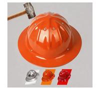 3-color Aluminum Alloy Hard Hat with a Removable Liner, Professional Workers Helmet，features a Suspension System with Adjustable Straps, a 4-point Retention System, and a Reinforced Top Plate.