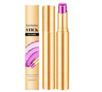 3 Color Eyeshadow Stick, Three Tone Gradient Shimmer Texture, Long Lasting & Waterproof Creamy Eye Shadow, with Vitamin E Makeup for Day & Night Look，04#
