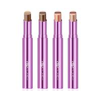 3 Color Eyeshadow Stick, Waterproof Cream Eyeshadows Stick, 3-in-1 Eyeshadow Pen, Shimmer Blendable Eye Pencil, Suitable For Novices And Lazy, Water-proof & Not Easy to Fall Off，4pc