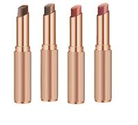 3 Color Gradient Eyeshadow Stick, Soft Matte Shimmer Cream Eyeshadow with Pearl Finish, One-Swipe Tri-Tone Eye Shadow Pen for Beginners, Metallic Blendable Long Lasting Shadow Pen (1PCS)