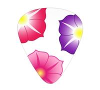 3 Colorful Flowers Print12 Professional Guitar Tuner For Guitar, Bass, & Chromatic Tuning Modes