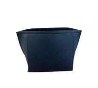 3 Colors Bag Insert Organizer, Multi-Pocket Felt Tote Bag Organizer Insert, 2 Large Pockets+ 5 Internal Pockets, Purse Organiser with Zipper, Makeup Organizer Bag, for Travel, Work Use (black M)