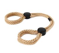 3 Colors Cotton Rope Handcuffs Ankle Cuffs BDSM Bondage Sex Toys Sm Restraints Hand Wrist BDSM Binding Toys for Sex Adult Games Yellow One Size