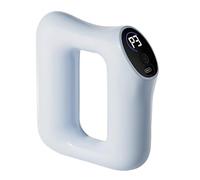 3 Colors Multifunctional Full-Body Fascia Ring, Abdominal Massager for Fat Burning, 5 Intensity Levels & 3 Massage Modes, Ergonomic Handheld Fascia Massager, for Belly Waist Arms Legs (Blue)