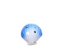 3 Colors Ocarina 6 Hole Ocarina Alto C Tone Beginner Ocarina Teaching Ceramic Pendant (Color : Blue)