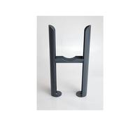 (3 Column) Manissa Anthracite Freestanding 3 Column Traditional Radiator Feet Central Heating and Electric