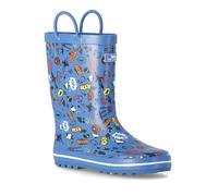 (3, Comic Blue) Trespass Kids Wellies Apolloton