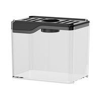 3. Compact LED Desktop Aquarium Clear Shatterproof Fish Bowl With Multicolor Lighting For Office Home Decor Fish Bowl