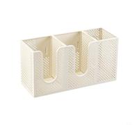 3-Compartment Cup Organizer 29.5cm, Countertop or Wall Mount Cup Holder