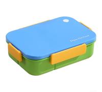 3 Compartment Meal Prep Box 1450ml Microwaveable(Red) | Tight sealing lid, prevents spills in bags, fits backpacks, for ideal for commuting, travel friendly design