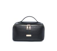 3 Compartments Waterproof Wash Bag JFY Black One Size