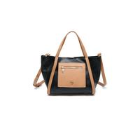 3 Compartments Zipped Pouch Cross Body Bag JFY Black One Size