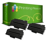 3 Compatible Laser Toner Cartridges for Samsung SCX-4600, SCX-4600FN, SCX-4623F, SCX-4623FN, SCX-4623FW, ML-1910, ML-1911, ML-1915, ML-2525, ML-2525W, ML-2580N, SF-650, SF-650P | MLT-D1052L