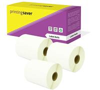 3 Compatible Rolls 100mm x 210mm White Direct Thermal Labels for Zebra GK420d GK420t GC420d GX420d GX420t GC420t GX430t GT800 LP2844 TLP 2844 Citizen CL-S521 CL-S621 CL-S631 (200 Labels per Roll)
