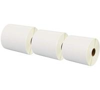 3 Compatible Rolls 100mm x 50mm White Direct Thermal Labels for Zebra GK420d GK420t GC420d GX420d GX420t GC420t GX430t GT800 LP2844 TLP 2844 Citizen CL-S521 CL-S621 CL-S631 (1000 Labels per Roll)