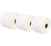 3 Compatible Rolls 76mm x 51mm White Direct Thermal Labels for Zebra GK420d GK420t GC420d GX420d GX420t GC420t GX430t GT800 LP2844 TLP 2844 Citizen CL-S521 CL-S621 CL-S631 (1000 Labels per Roll)