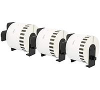 3 Compatible Rolls DK44205 DK-44205 62mm x 30.48m Continuous Removable Labels for P-Touch QL-500 QL-550 QL-560 QL-570 QL-700 QL-720NW QL-800 QL-810W QL-820NWB QL-1050 QL-1100 QL-1110NWB