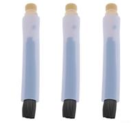 3 Copper Head Welding Brushes for Precision For Cleaning of Weld Beads in Tight Spaces with Total Length of 93 mm per Brush (M10)